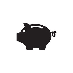 piggy bank icon symbol sign vector