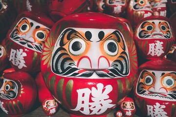 勝尾寺のダルマ（大阪府箕面市）