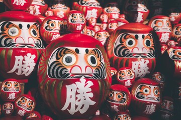 勝尾寺のダルマ（大阪府箕面市）