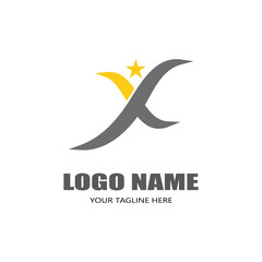 X Logo Template vector icon illustration design
