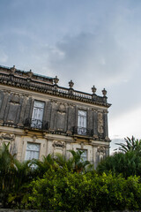 detalle edificio antiguo colonial