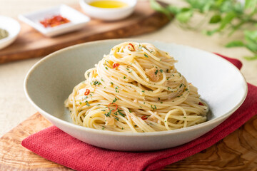 ピリッとスパイシー！スパゲッティペペロンチーノ