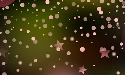 Abstract shiny blurred lights background stock illustration
