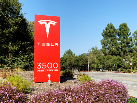 Tesla Headquarters in Silicon Valley