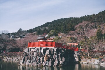 冬の勝尾寺