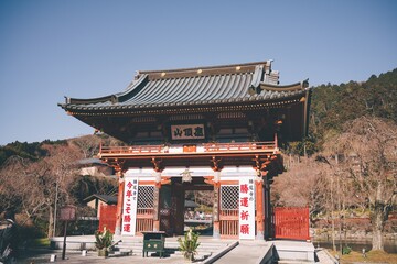 冬の勝尾寺