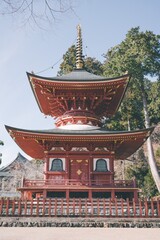 冬の勝尾寺