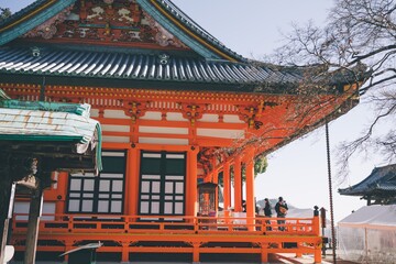 冬の勝尾寺
