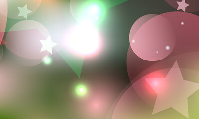 Abstract shiny blurred lights background stock illustration