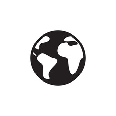 globe icon symbol sign vector