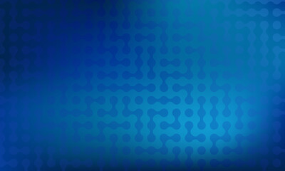 繋がったドットのデジタル背景青色