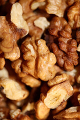Walnuts dry fruit nuts macro background modern high quality prints family juglandaceae