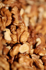 Walnuts dry fruit nuts macro background modern high quality prints family juglandaceae