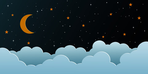 sky with stars