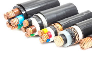 Cross section of high-voltage cable