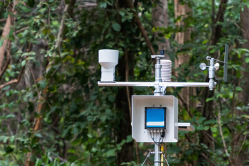High-altitude weather station in Thailand