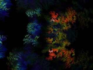 Imaginatory fractal background Image