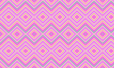 Seamless Colourful Abstract Polkadot Pattern - Background - Wallpaper - Textile - Scrapbooking