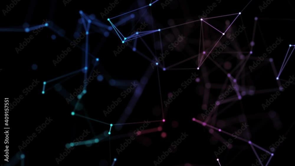Poster technology background. network connection. 3d. communication and technology network concept. seamles