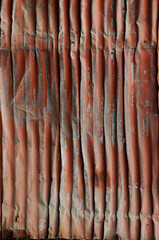 錆びたトタン板