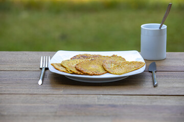 Frühstückstisch