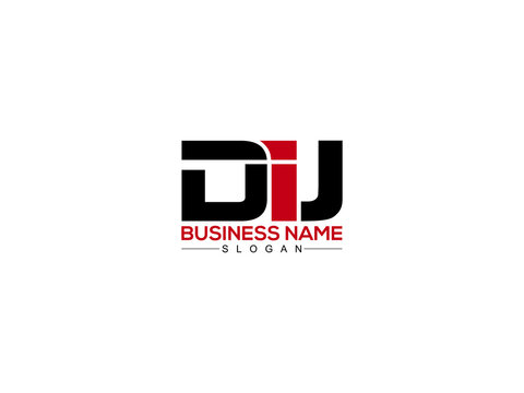 Letter DIJ Logo Design For All Kind Of Use