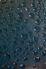 Water droplets in plastic bottle macro background high quality prints