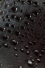 Water droplets in plastic bottle macro background high quality prints