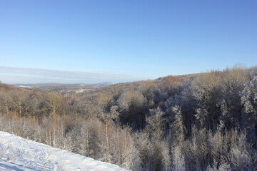 winter mountain landscape