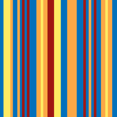 Trendy Colorful seamless stripes pattern. Creative bright colored Abstract vector background. Stylish colors for wrapping paper, wallpaper, fabric print.