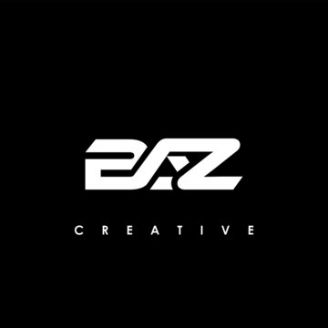 BAZ Letter Initial Logo Design Template Vector Illustration