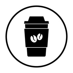 Outdoor Paper Cofee Cup Icon