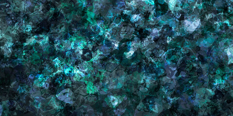 abstract fractal colorful blue aquamarine cerulean mint azure marbled stone wall concete cement grunge image paint background bg texture wallpaper art frame sample illustration board