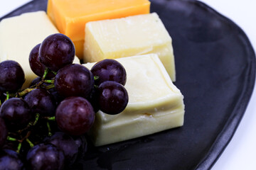 Seedless Grape with Variety Cheeses