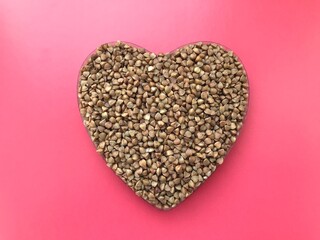 
buckwheat heart