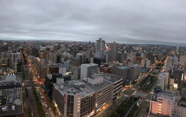 Obraz premium Sapporo city