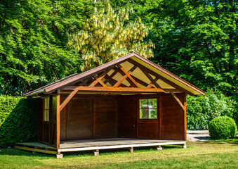 market stand in italy