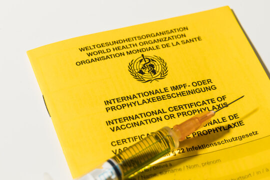 Internationale Impfbescheinigung