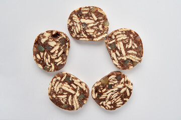 Chocolate salami dessert