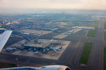 Malta International Airport from above