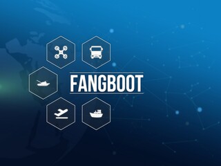 Fototapeta premium Fangboot