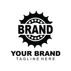 Bearing logo vector design creative idea modern simple