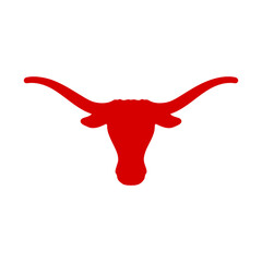 Texas buffalo icon vector logo design creative idea ranch inspirations