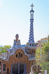 Park Guell designed by Gaudi - Barcelona
