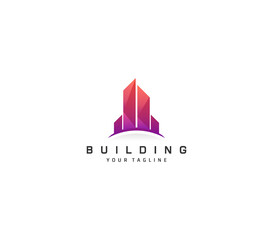 real estate , building architecture premium logo design