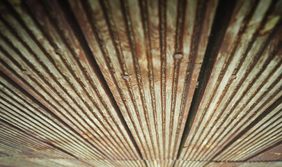 brown vintage wood beam background unique design natural material horizontal position