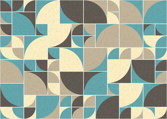 Abstract Geometric Pattern generative computational art illustration
