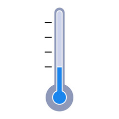 Thermometer icon vector