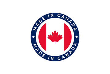 Made In Canada Stamp icon design