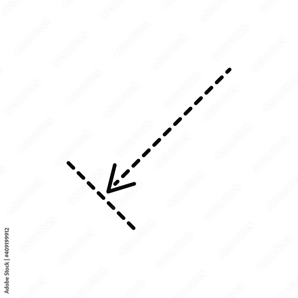 Poster arrows in trendy flat style isolated on background Drink arrow icon page symbol for your website design Clock icon logo, app, UI. Clock icon Vector illustration, EPS10